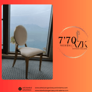 antalya kiralık gold dior sandalye ve düğün masa düzeni