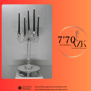 Antalya Kiralık Cam Şamdan