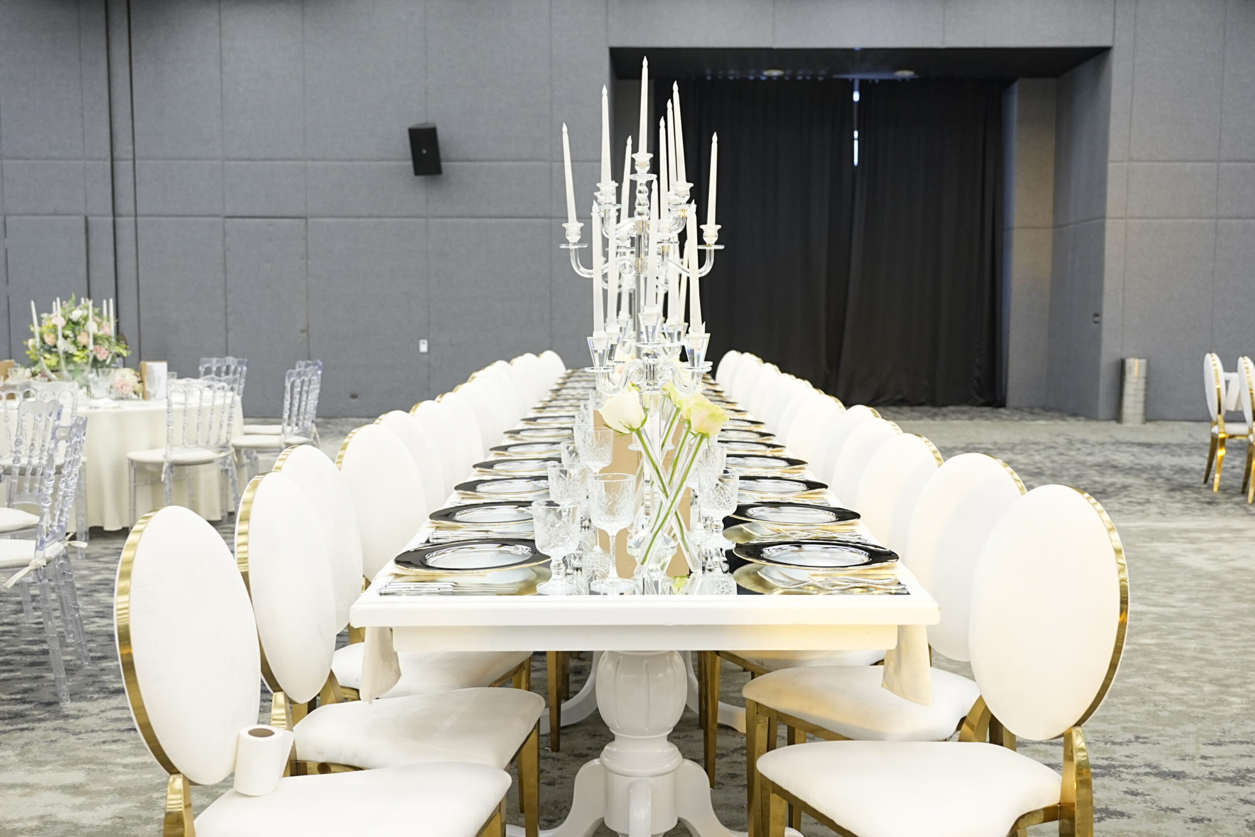 gold dior chair