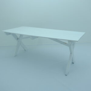 Beyaz Piknik Masası Kiralama | Kır Düğünü ve Bahçe Davetleri - 7-70