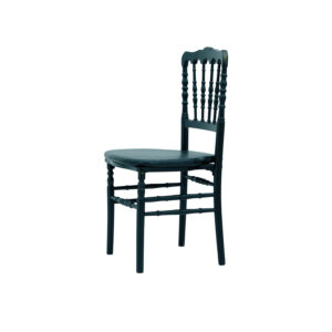 Siyah Napolyon Sandalye plastik organizasyon ekipmanı